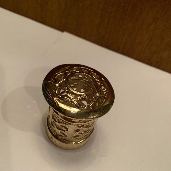 Ornate Gold Tone Wine Bottle Topper - Picture 3 of 12